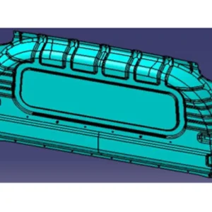 Automotive B-Pillar Partition Assembly
